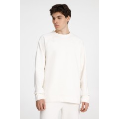 Свитшот унисекс S1, молочно-белый, размер XS/S