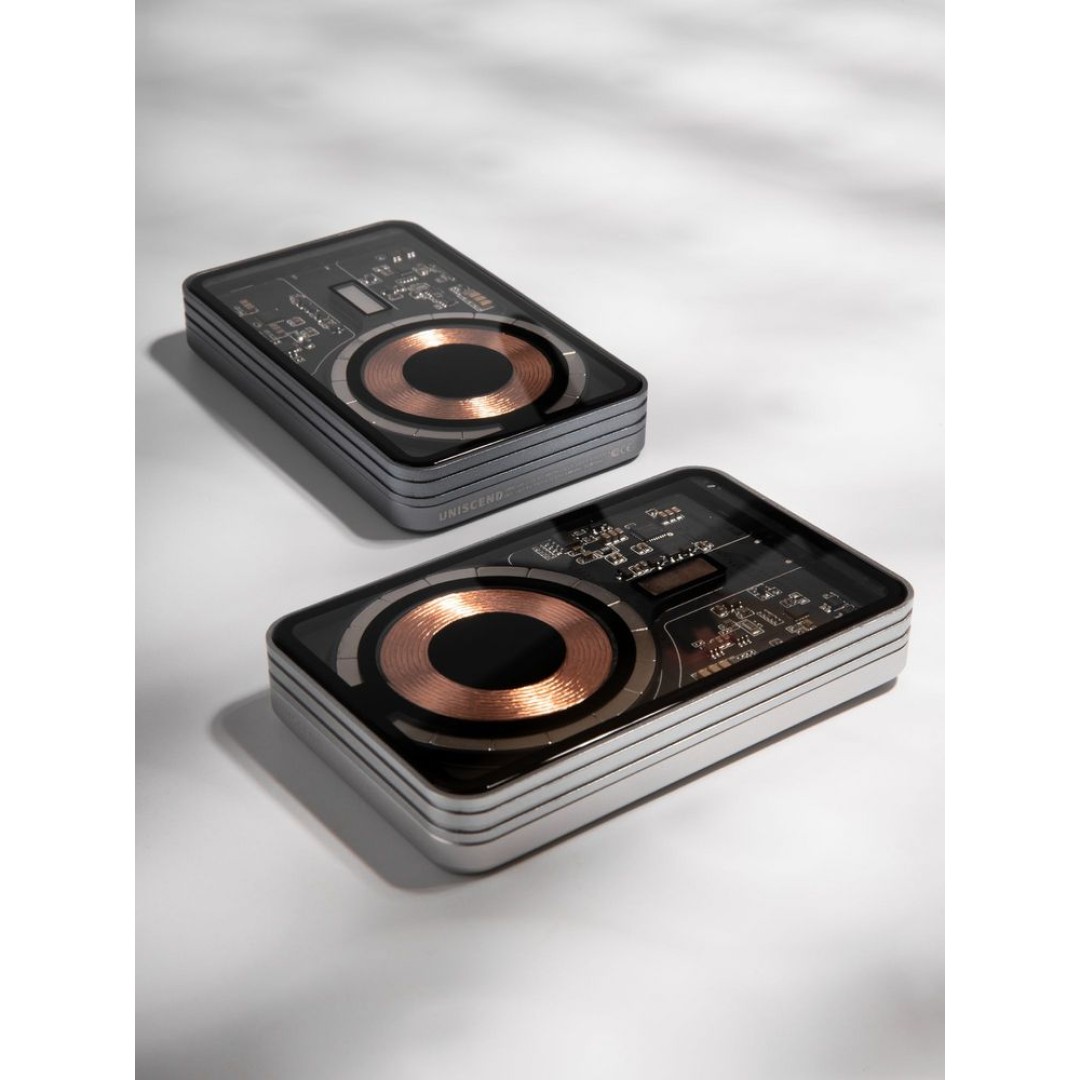 Магнитный беспроводной аккумулятор Cooper Ergo 5000 мАч, серебристый