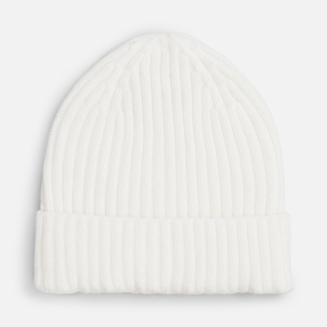Шапка Laconi, молочно-белая