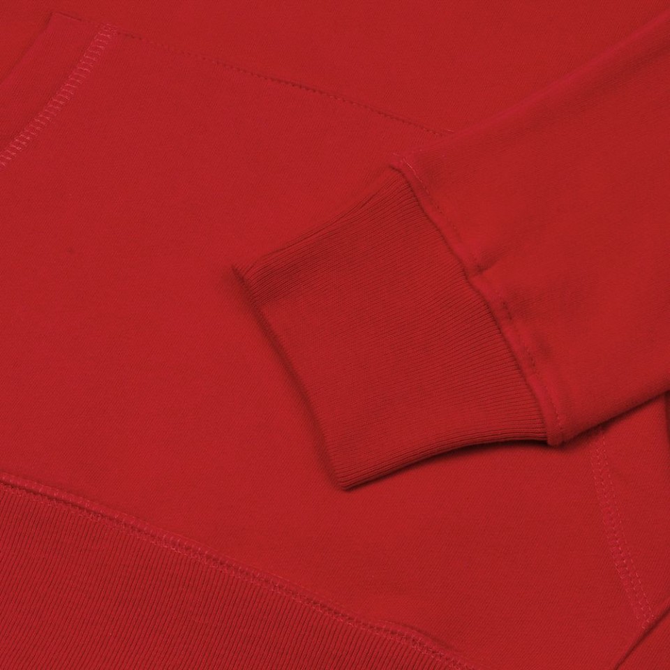 Толстовка с капюшоном унисекс Hoodie, красная, 3XL