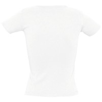 Футболка женская с круглым вырезом Lady 220 белая