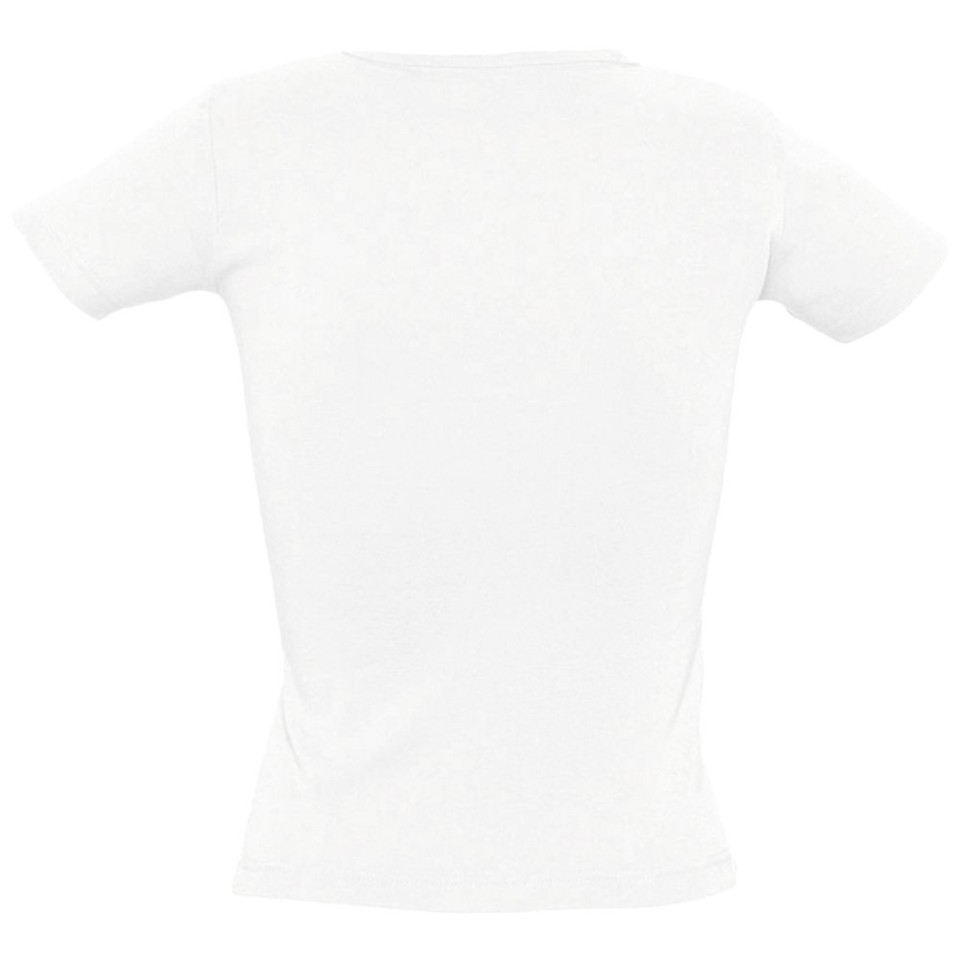 Футболка женская с круглым вырезом Lady 220 белая, M