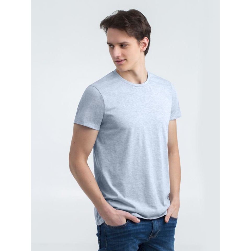 Футболка мужская Regent Fit 150, голубой меланж