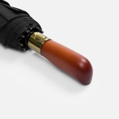 Зонт складной Cloudburst в подарочной упаковке, черный