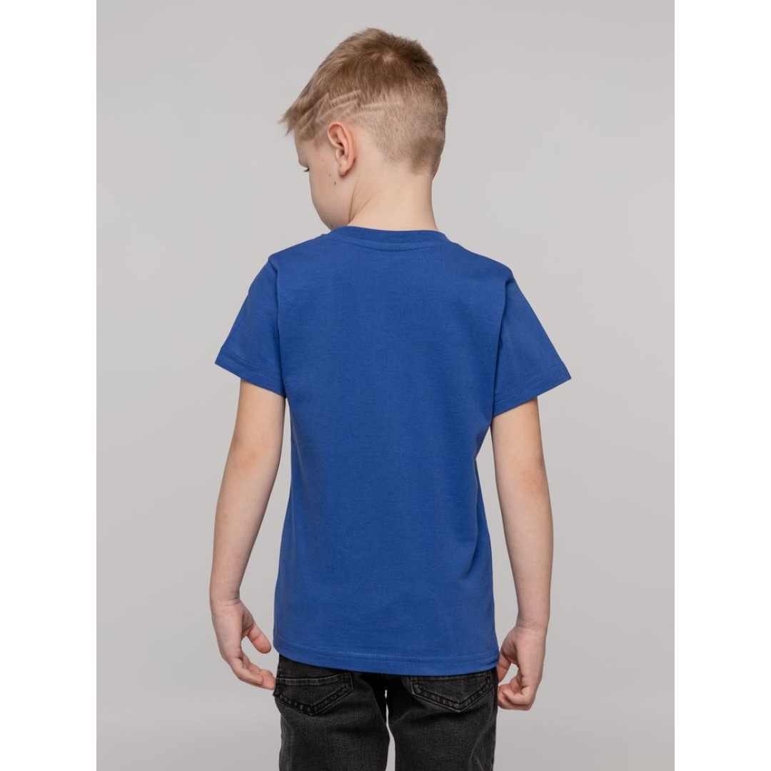 Футболка детская T-Bolka Kids, ярко-синяя, 6 лет