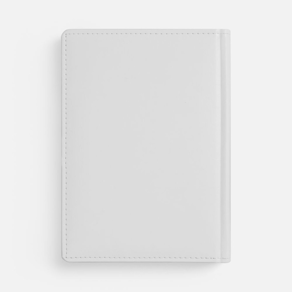 Ежедневник Nebraska, недатированный, белый