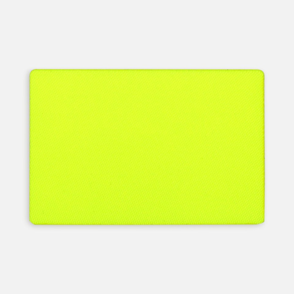 Наклейка тканевая Lunga, L, желтый неон
