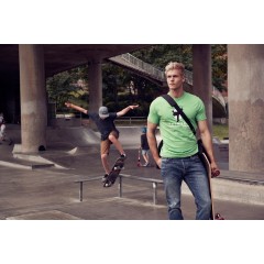 Футболка мужская Heavy зеленая, S