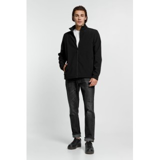 Куртка софтшелл мужская Race Men черная, 3XL