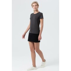 Футболка женская Regent Fit Women черный меланж, S