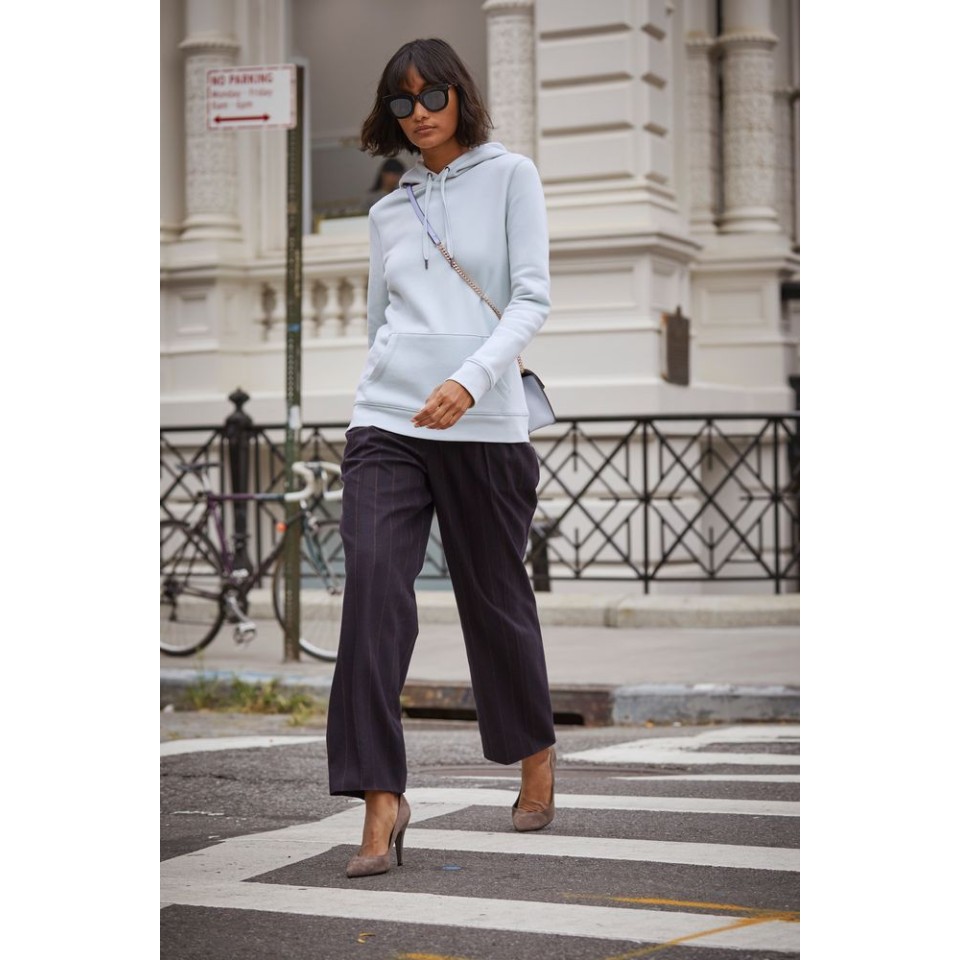 Толстовка с капюшоном женская Queen, хаки, L