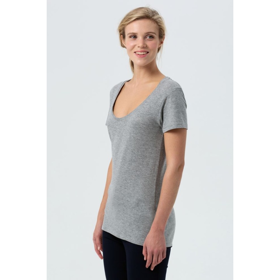 Футболка женская Metropolitan серый меланж, L