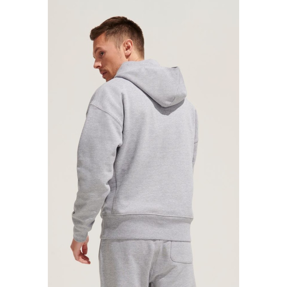 Худи оверсайз унисекс Origin, черное, размер XS