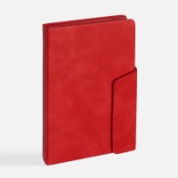 Ежедневник Leadmark, недатированный, красный