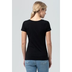 Футболка женская Martin Women черная, XS