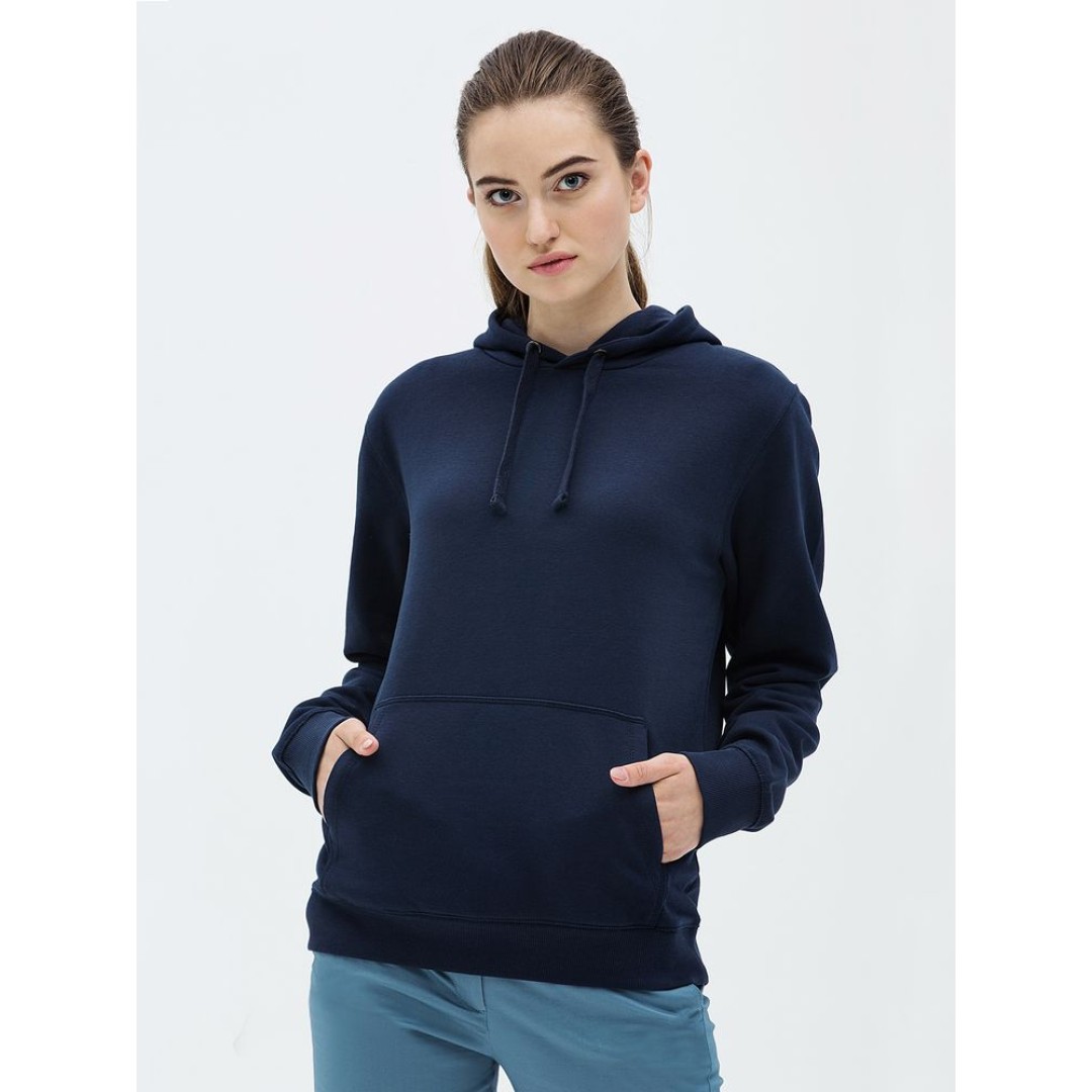 Толстовка унисекс Spencer темно-синяя, M