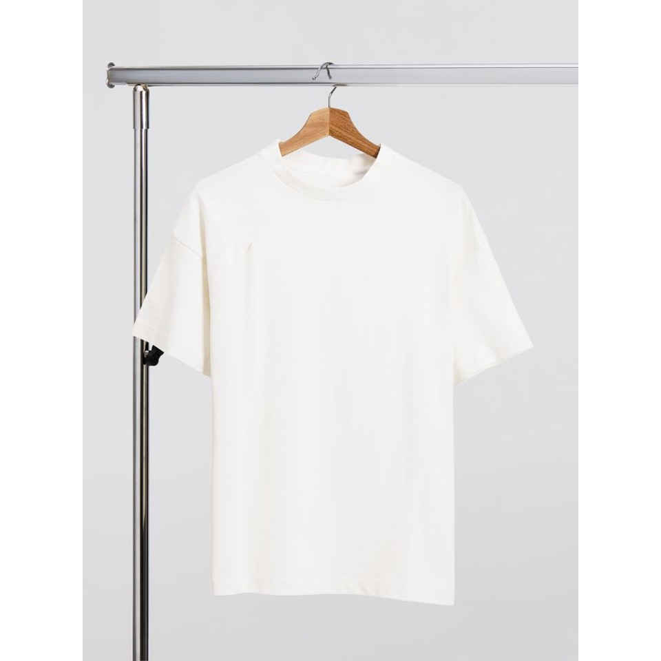 Футболка оверсайз унисекс Sinkopa, молочно-белая