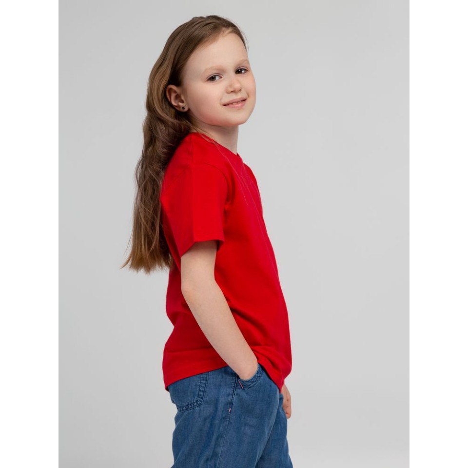 Футболка детская Regent Kids 150 красная, на рост 96-104 см (4 года)