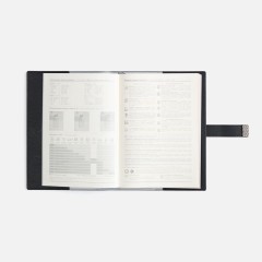 Ежедневник Repute, недатированный, черный