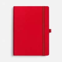 Ежедневник Peel Flex, недатированный, красный