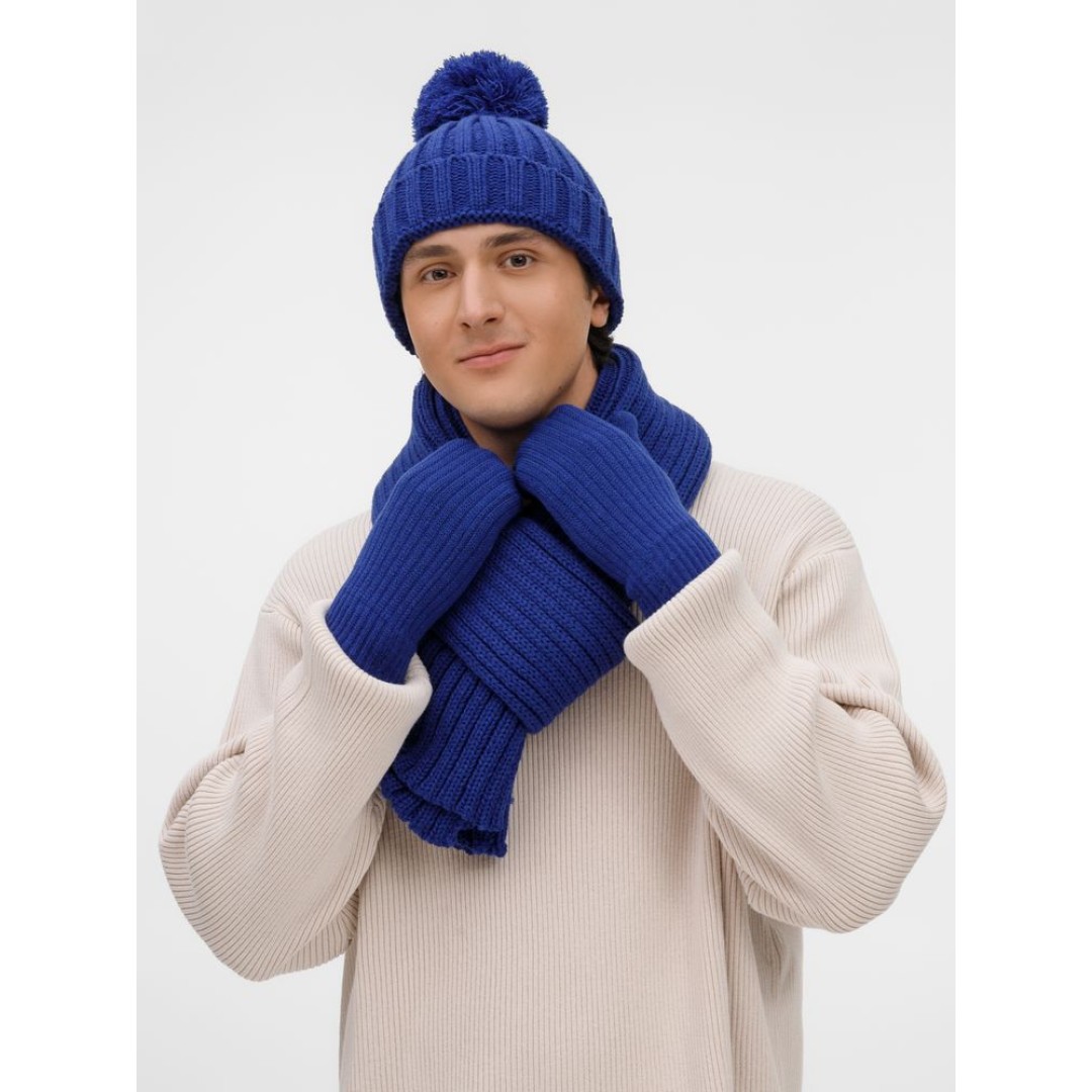 Шапка HappyGo, синяя