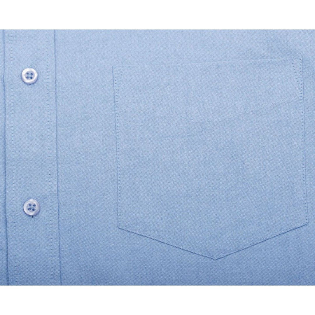 Рубашка мужская с коротким рукавом Brisbane голубая, XXXL