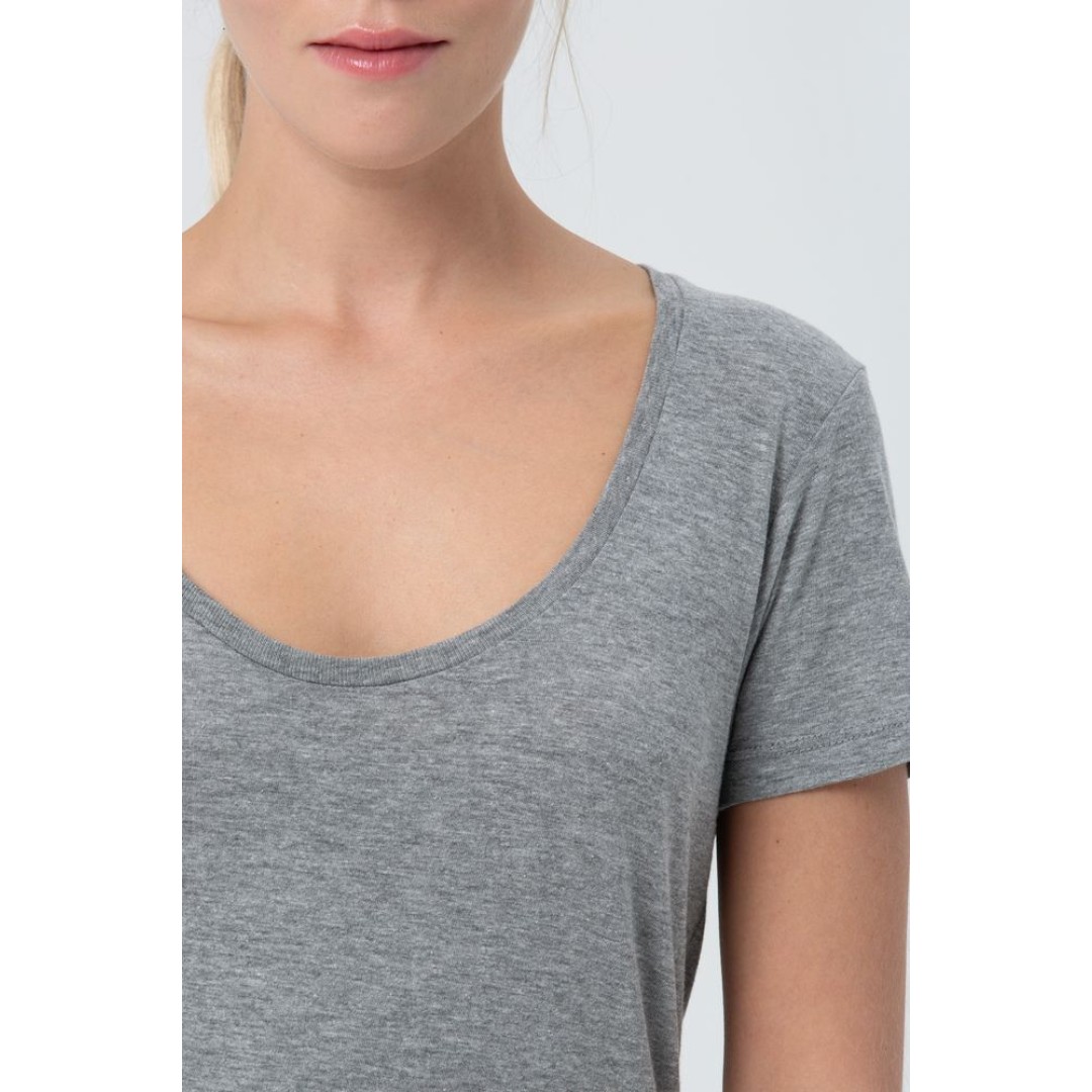 Футболка женская Metropolitan серый меланж, S