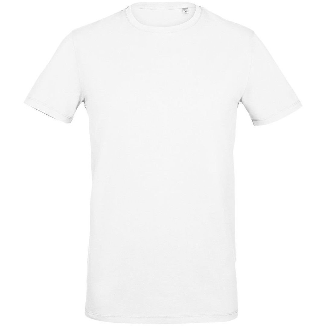 Футболка мужская Millenium Stretch Men, белая, 3XL