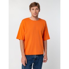 Футболка унисекс оверсайз Street Vibes, оранжевая, размер M/L