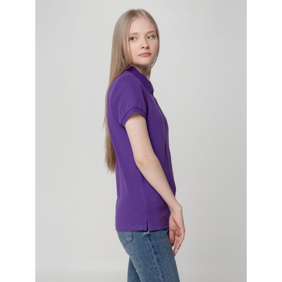 Рубашка поло женская Virma lady, фиолетовая, XL