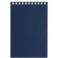 Блокнот Dali Mini в клетку, синий