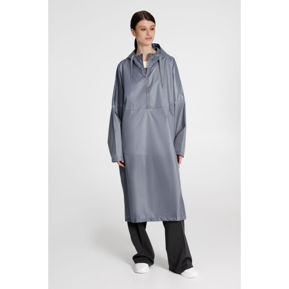 Дождевик-анорак R1, серый, размер XS/S