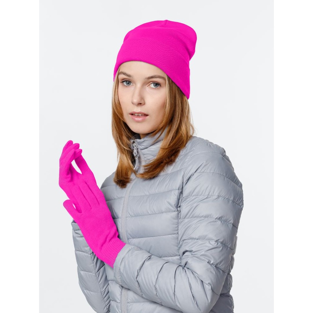 Перчатки Urban Flow, розовый неон, размер S/M