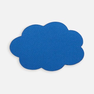 Наклейка тканевая Lunga Calum, L, синяя