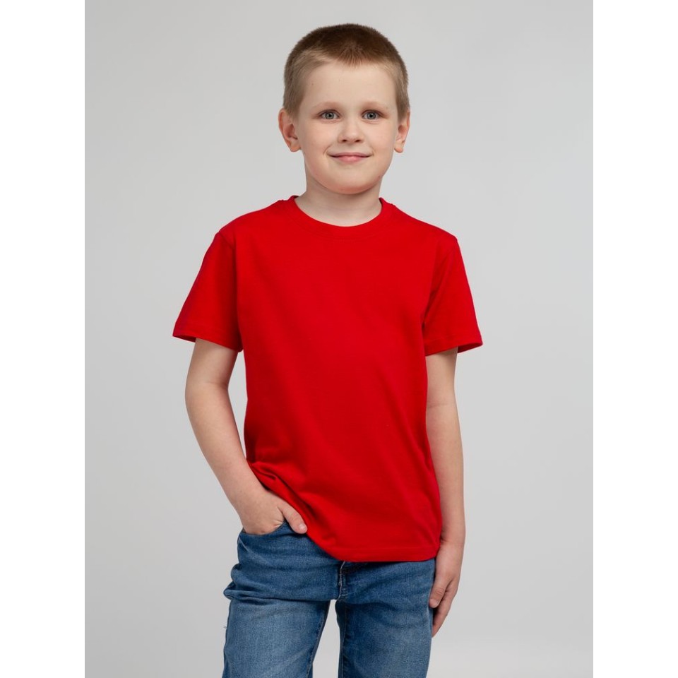 Футболка детская Regent Kids 150 красная, на рост 96-104 см (4 года)
