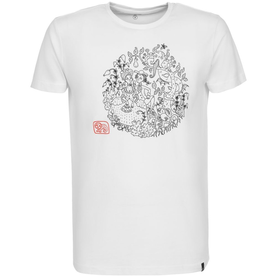 Футболка «Кавалер», белая, S