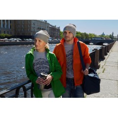 Толстовка «Код вселенной», серый меланж, M