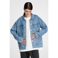 Куртка джинсовая O2, голубая, размер XS/S
