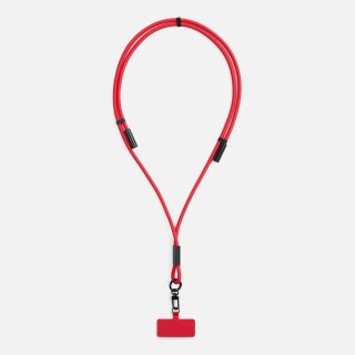 Кабель-ланьярд energyFlex Power Delivery 60 Вт, красный