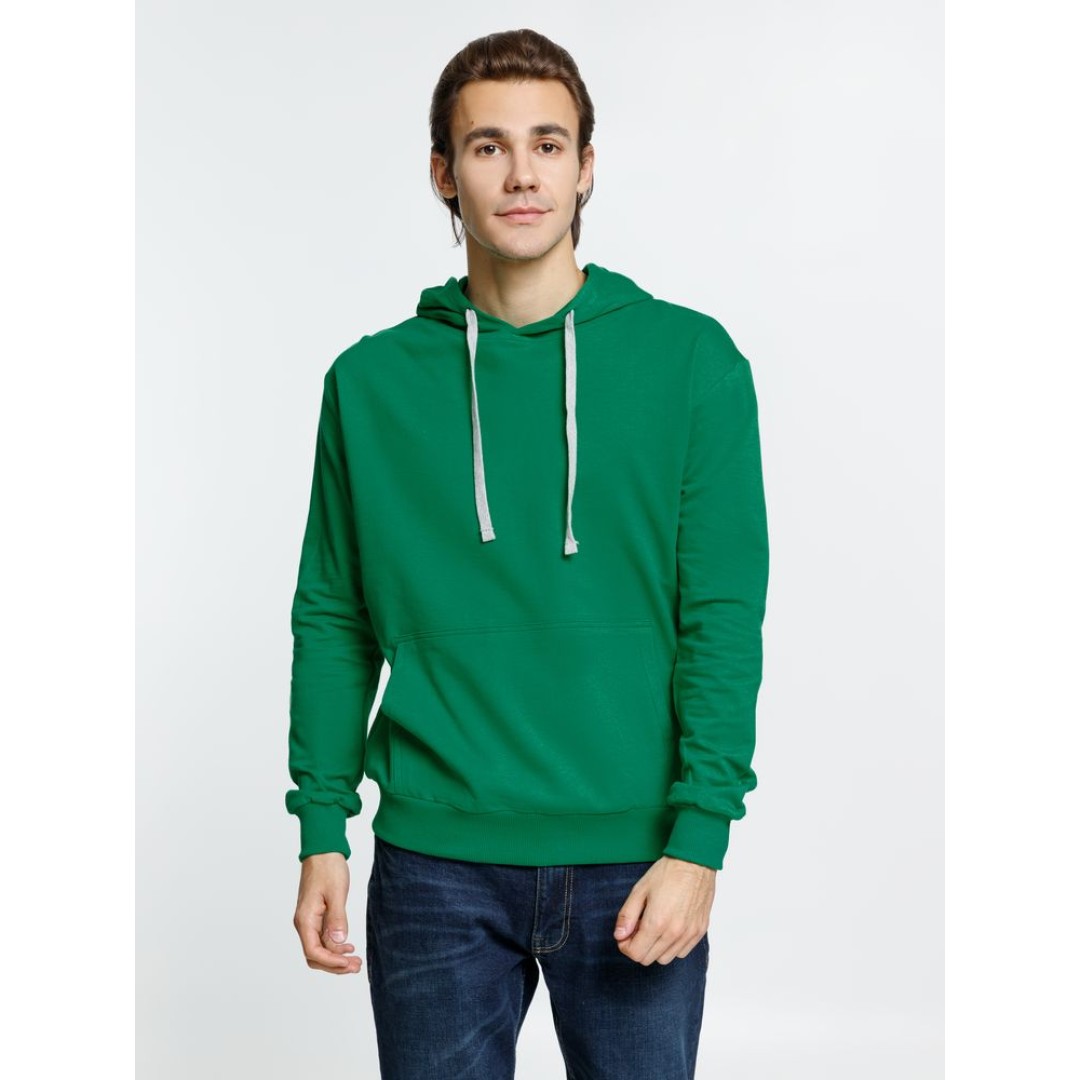 Толстовка с капюшоном Kirenga, зеленая