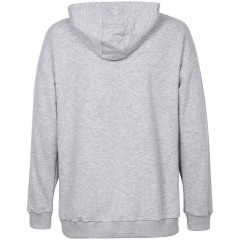 Худи оверсайз «Чистая соль», серый меланж, XS/S (44-46)