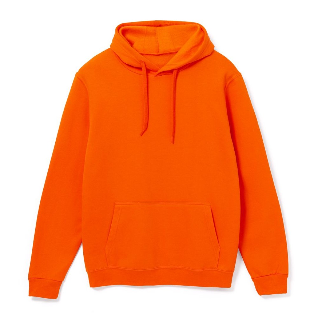 Толстовка с капюшоном Snake II оранжевая, 3XL