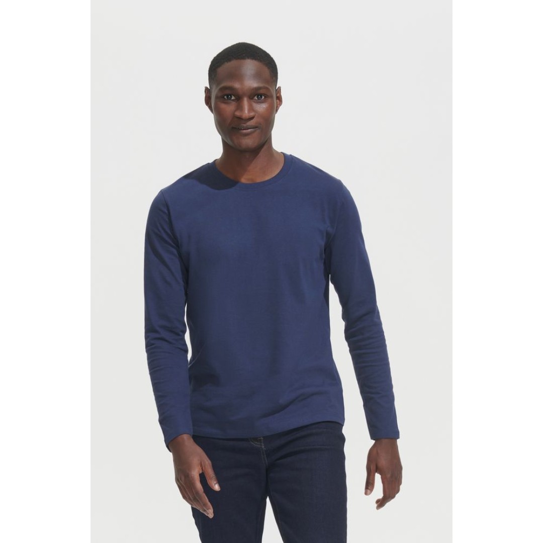 Футболка с длинным рукавом Imperial LSL Men ярко-синяя (royal), 3XL