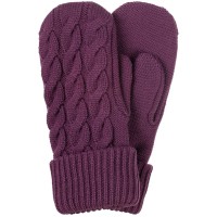 Варежки Heat Trick, баклажановые
