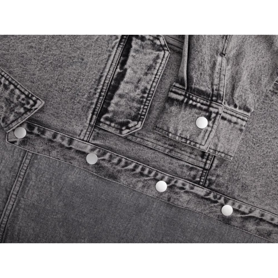 Куртка джинсовая O2, серая, размер XS/S