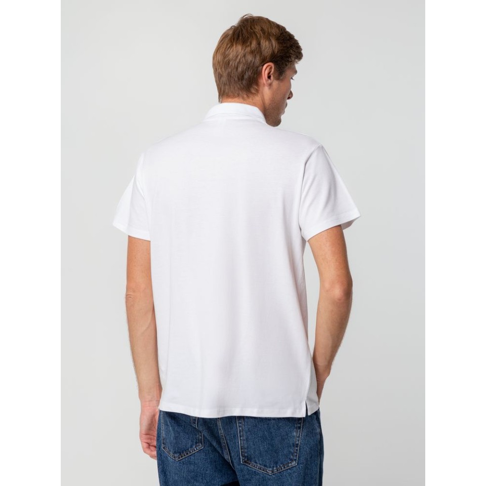 Рубашка поло мужская Spring 210 зеленое яблоко, S