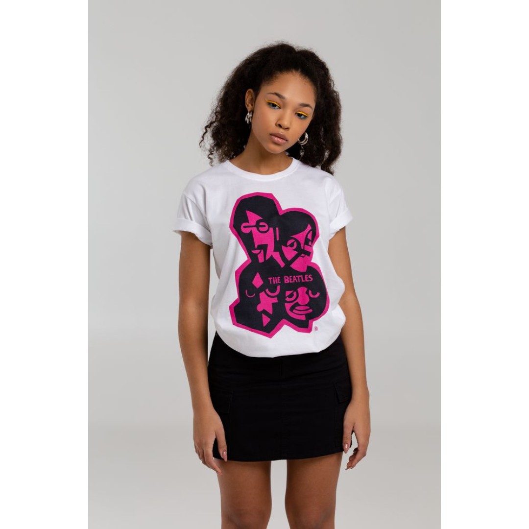 Футболка «Меламед. The Beatles», белая, S