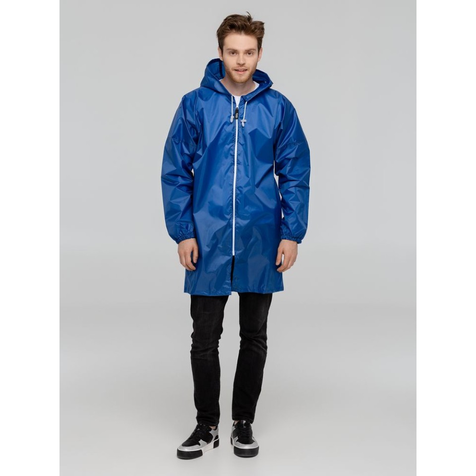 Дождевик «Водкостойкий», ярко-синий, размер S