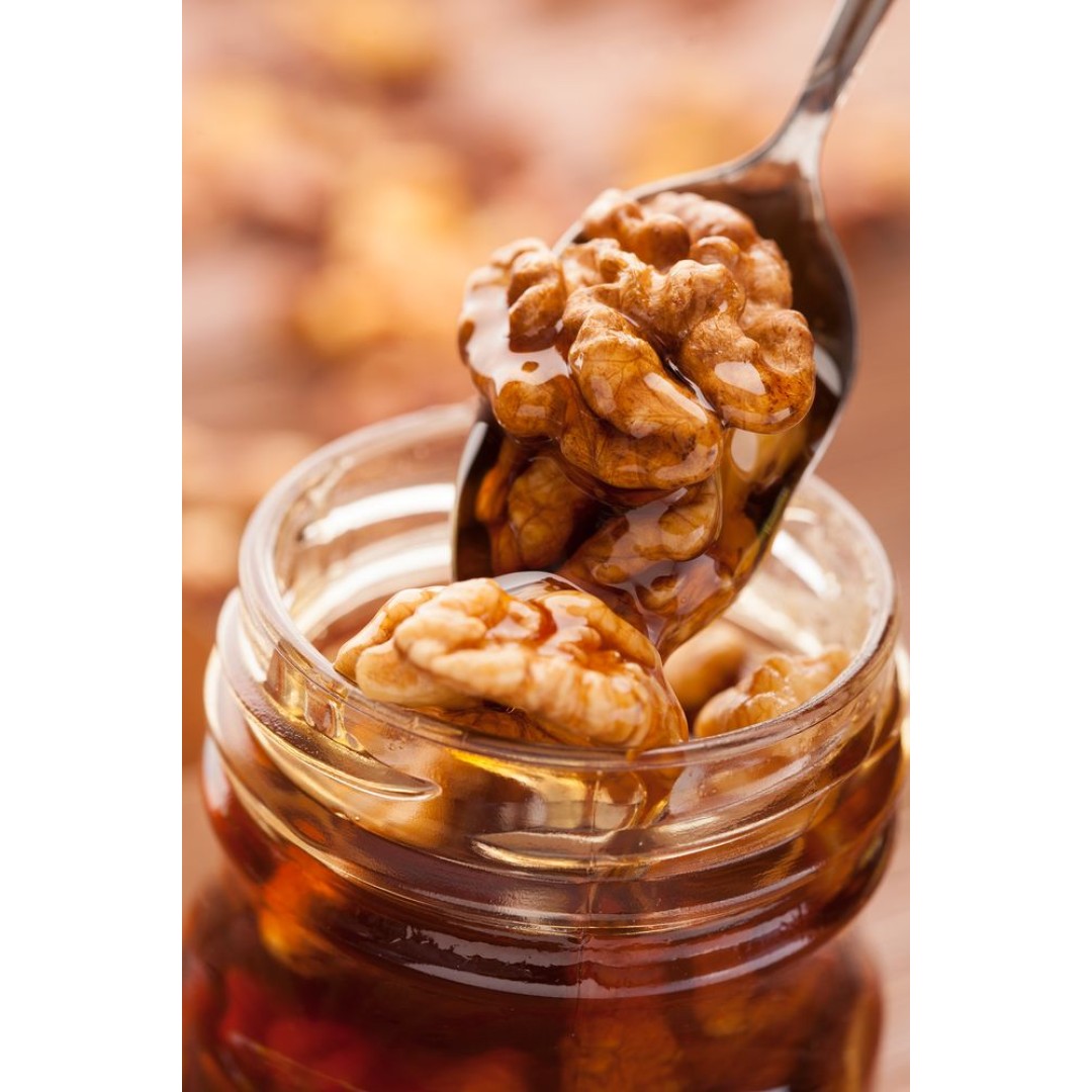 Мед цветочный Bee To Bear, с грецкими орехами