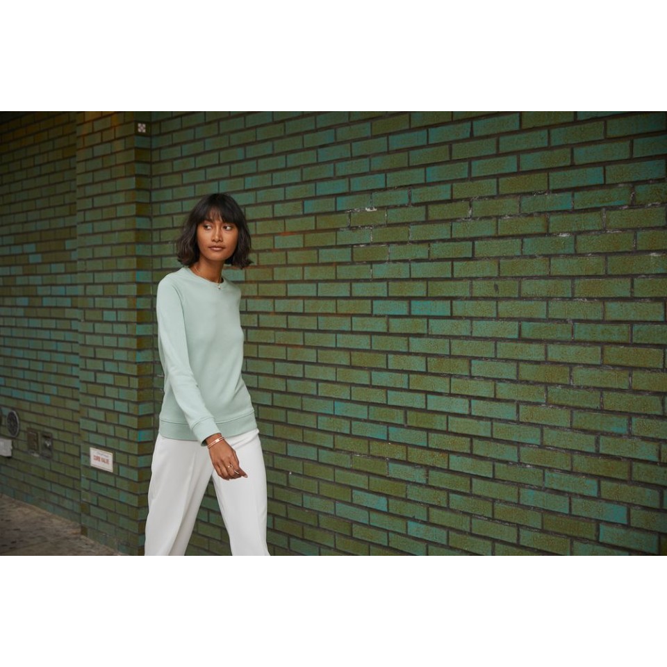 Свитшот женский BNC Inspire (Organic), молочно-белый